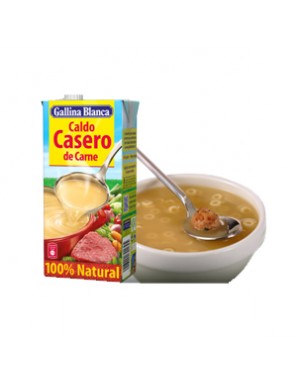 CALDO CARNE LIQUIDO CASERO G.B.BRICK-1.L.