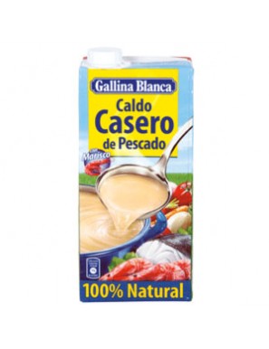 CALDO PESCADO LIQUIDO G.B.CASERO BRICK 1 L