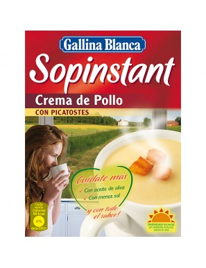 SOPINSTANT G.B. CREMA POLLO 63 GR P/3 SOBRES