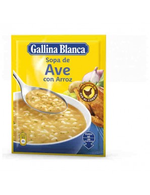 SOPA AVE CON ARROZ G.B. SOBRE 85 GR