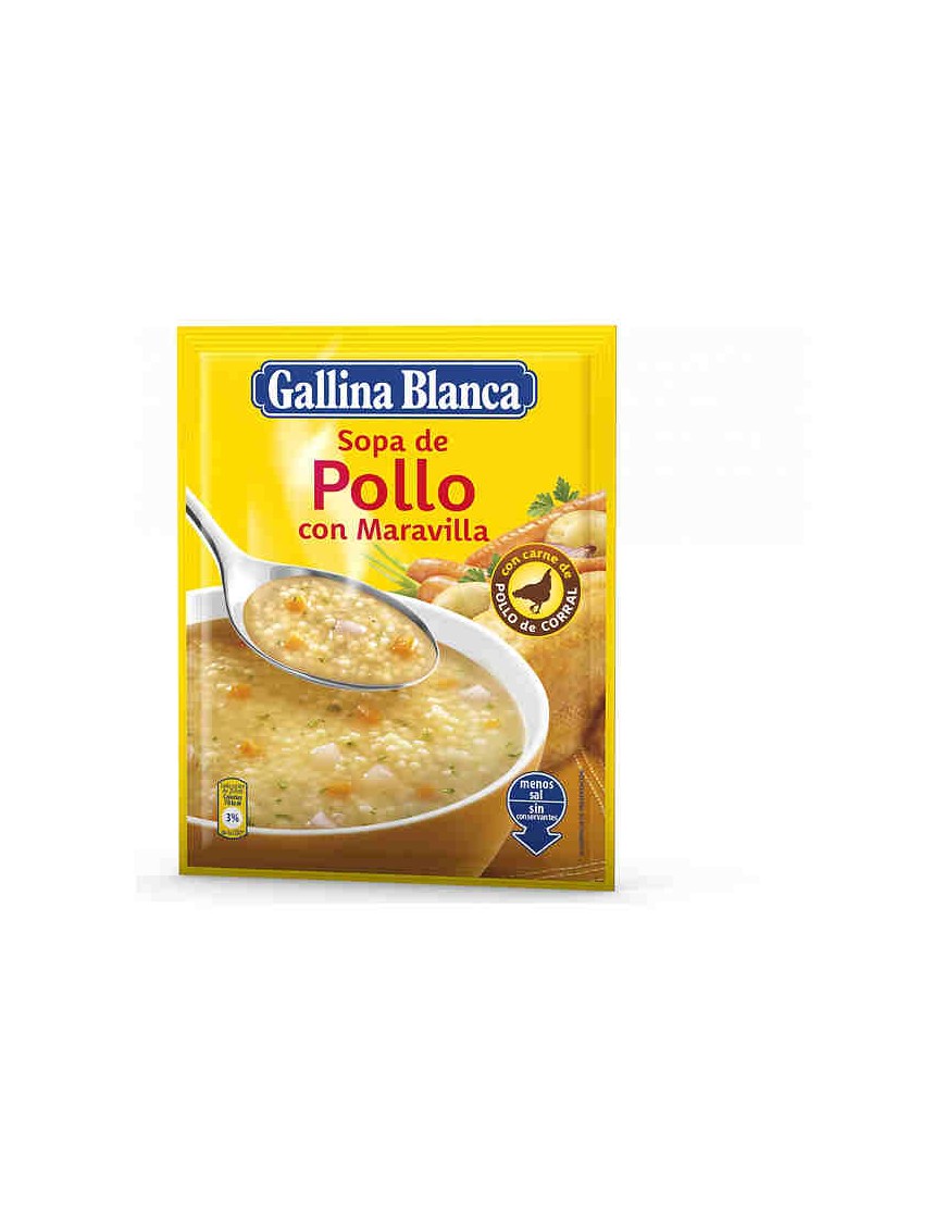 SOPA MARAVILLA C/POLLO G.B. SOBRE 85 GR