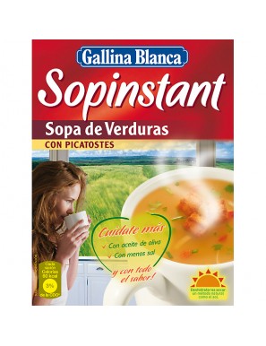 SOPINSTANT G.B. SOPA VERDURAS 48 GR P/3 SOBRES