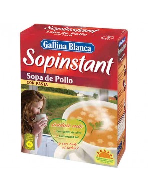 SOPINSTANT G.B.SOPA POLLO C/PASTA 42 GR P/3 UD