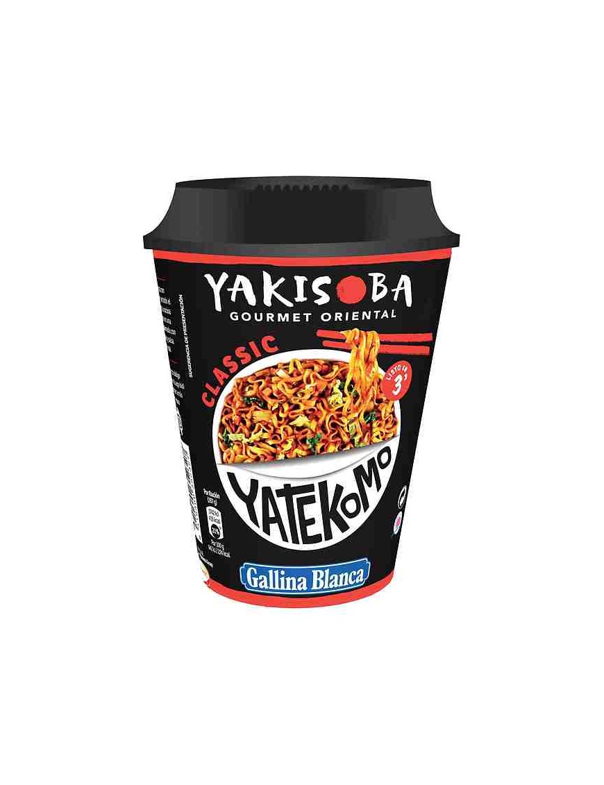 FIDEOS ORIENTALES YAKISOBA CLASICC VASO 93 GR