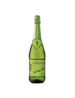 SIDRA EL GAITERO SIN ALCOHOL (VERDE) BOTELLA 75 CL