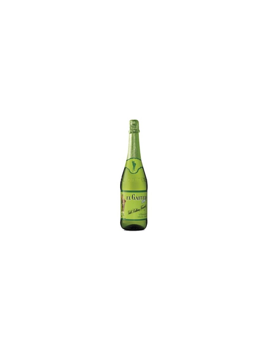 SIDRA EL GAITERO SIN ALCOHOL (VERDE) BOTELLA 75 CL