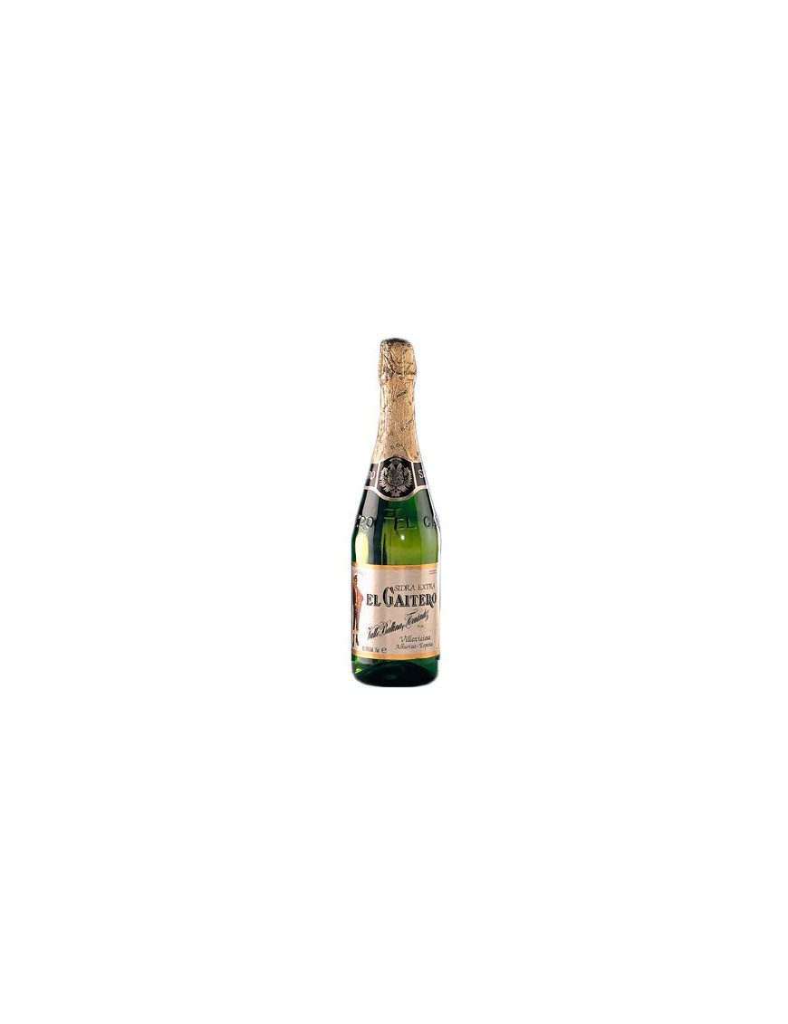 SIDRA EL GAITERO EXTRA (DORADA) BOTELLA 75 CL