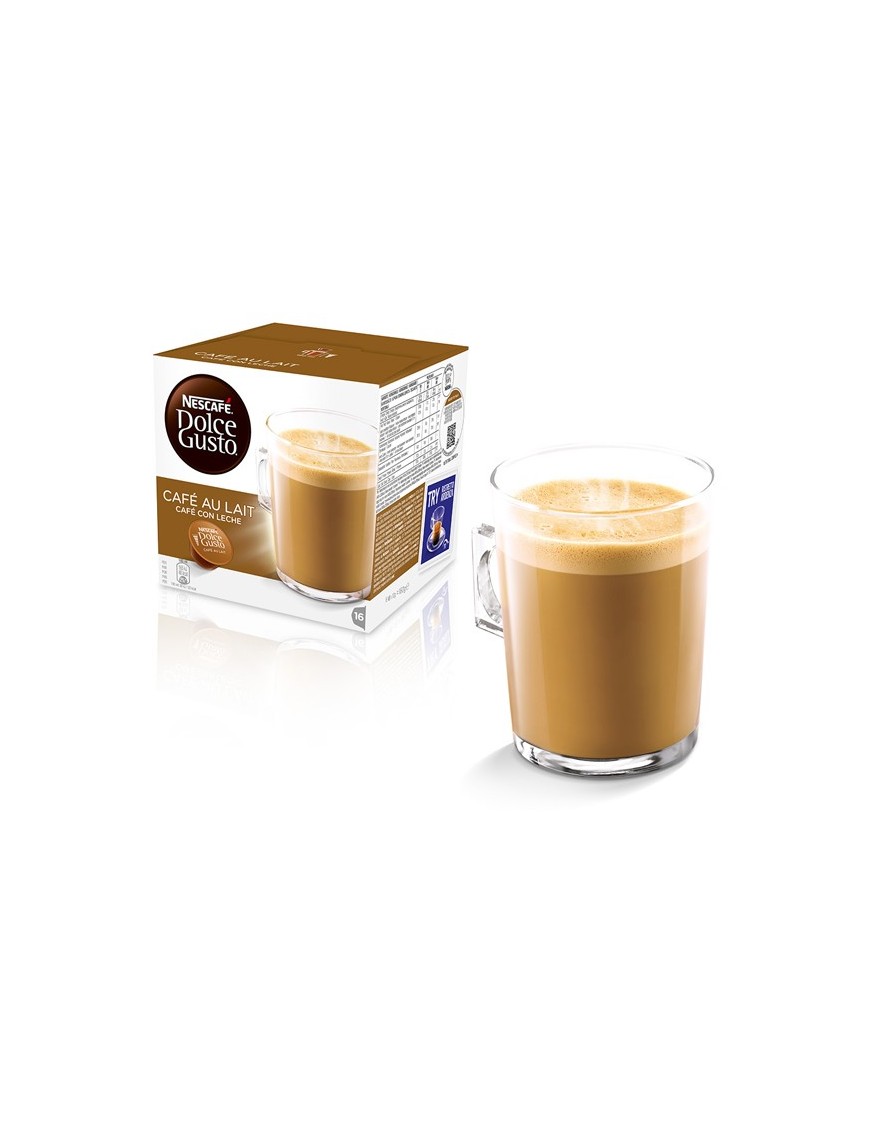 CAFE NESCAFE DOLCE-GUSTO CAFE C/LECHE E/16UD 160GR