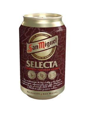 CERVEZA SAN MIGUEL SELECTA-6.2%LATA-33.CL