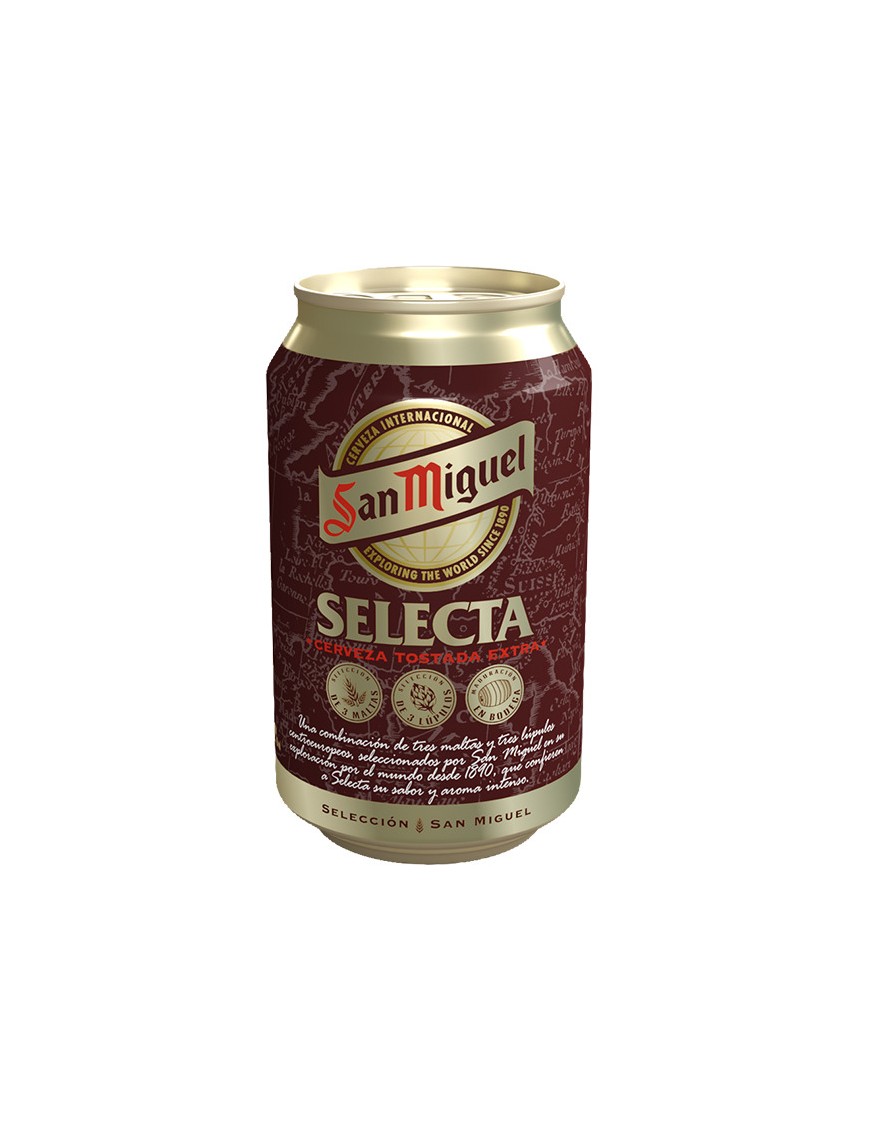 CERVEZA SAN MIGUEL SELECTA-6.2%LATA-33.CL