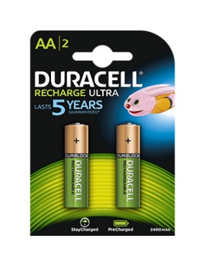 PILAS RECARGABLE DURACELL HR06 2650 MAH.P/2 UD