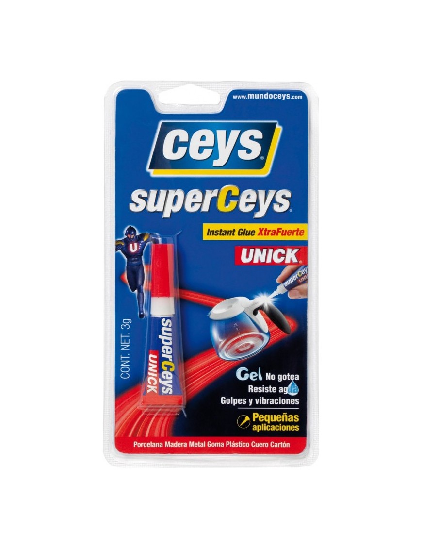 PEGAMENTO SUPERCEYS UNICK BOTE  3 GRAMOS