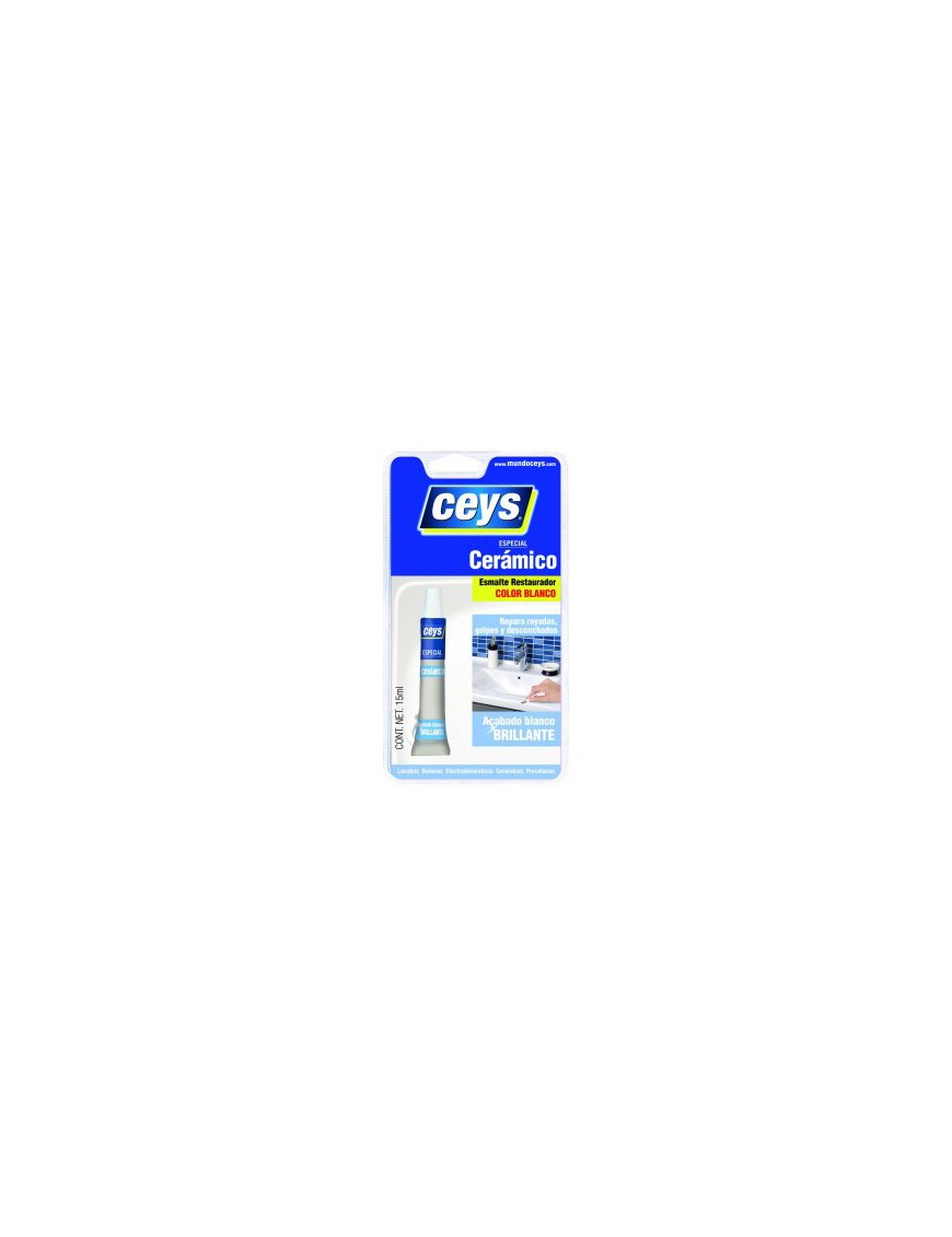 RESTAURADOR CERAMICO BLANCO CEYS B/15 ML