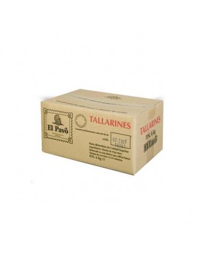 TALLARINES EL PAVO CAJA 6 KG