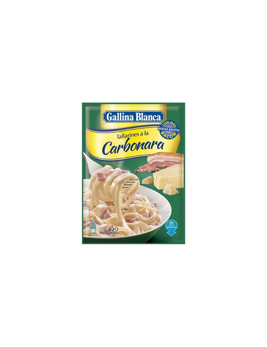 TALLARINES A/CARBONARA G/B S/148 GR