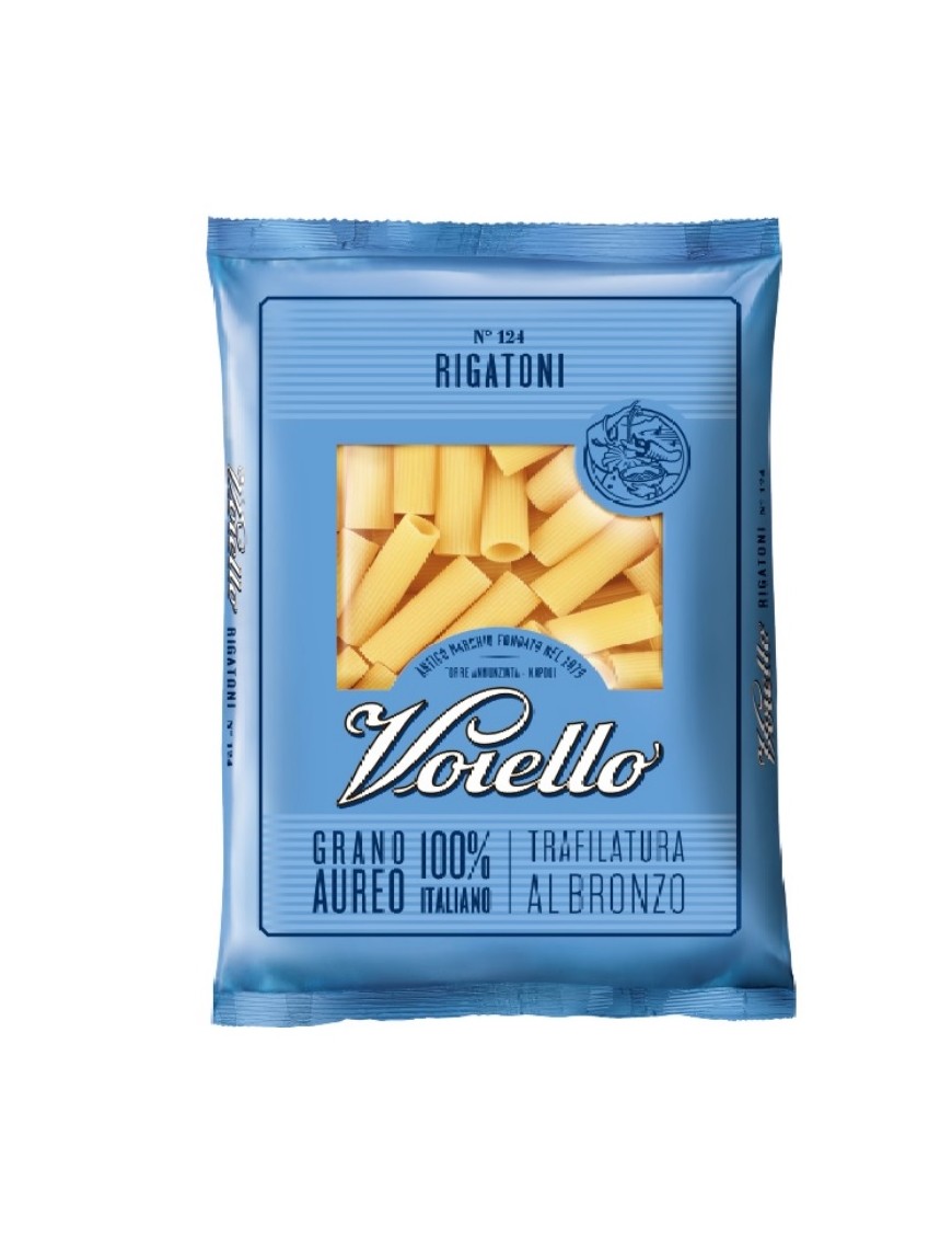 RIGATONI VOIELLO N.124  NEGRINI  PAQUETE 500 GR