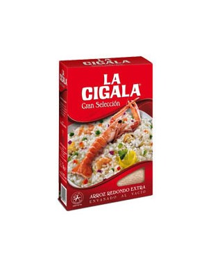 ARROZ LA CIGALA  ENVASADO VACIO PAQ.1 KG