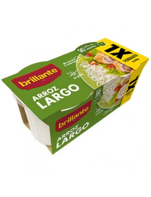 ARROZ BRILLANTE XL LARGO BIPACK 2X200 GR