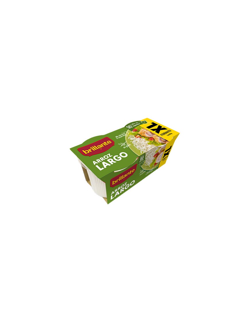 ARROZ BRILLANTE XL LARGO BIPACK 2X200 GR