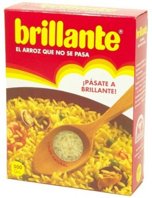 ARROZ BRILLANTE VAPORIZADO P/500 GR