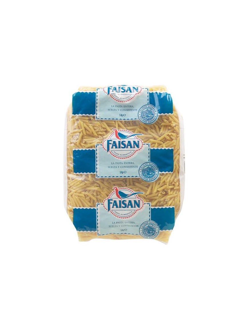 MACARRONES FAISAN PLUMA/6 B/5 KG