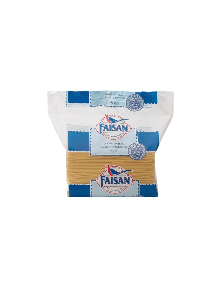 TALLARINES FAISAN PASTA BOLSA/5 KG