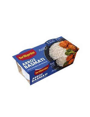 ARROZ BRILLANTE BASMATI BIPACK 2X125 GR