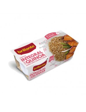 ARROZ BRILLANTE INTEGRAL C/QUINOA BIPACK 2X125 GR