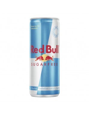 BEBIDA ENERGETICA RED BULL SUGAR FREE LATA 25 CL