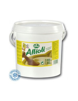 SALSA ALI-OLI CHOVI REFRIGERADA MORTERO  CUBO 2KG