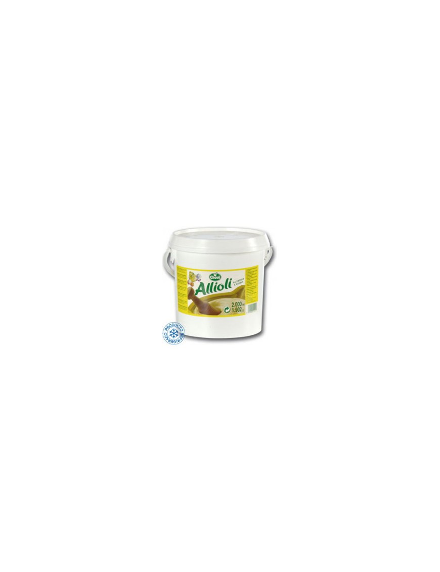 SALSA ALI-OLI CHOVI REFRIGERADA MORTERO  CUBO 2KG