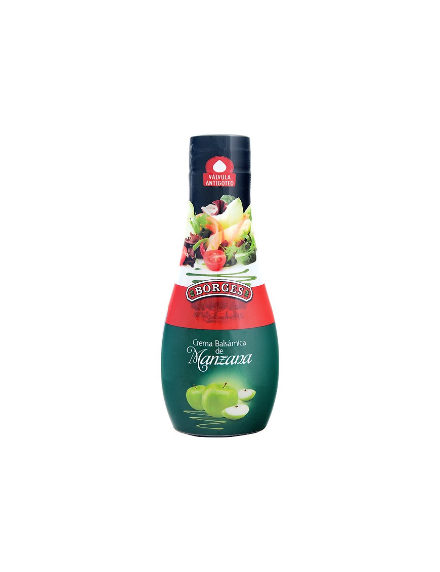 VINAGRE CREMA MANZANA VERDE BORGES 400.ML.