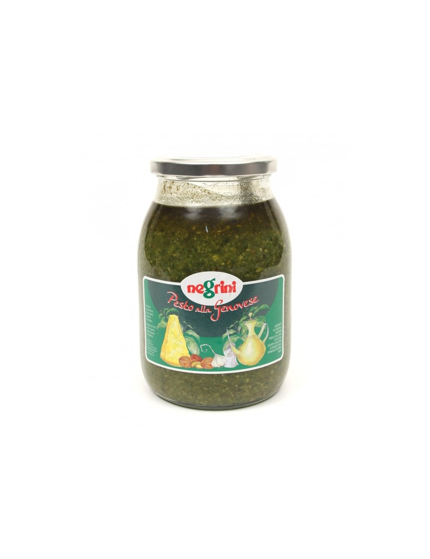 SALSA PESTO GENOVESE OLIVA NEGRINI T/C 900 GR