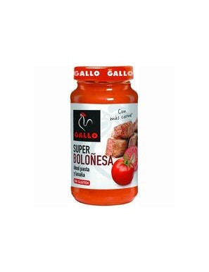 SALSA BOLOÑESA GALLO SIN GLUTEN T/C-230 GR