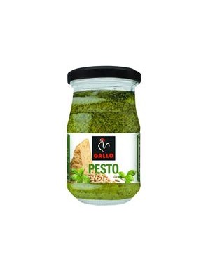 SALSA PESTO VERDE GALLO T/CRISTAL 190GR