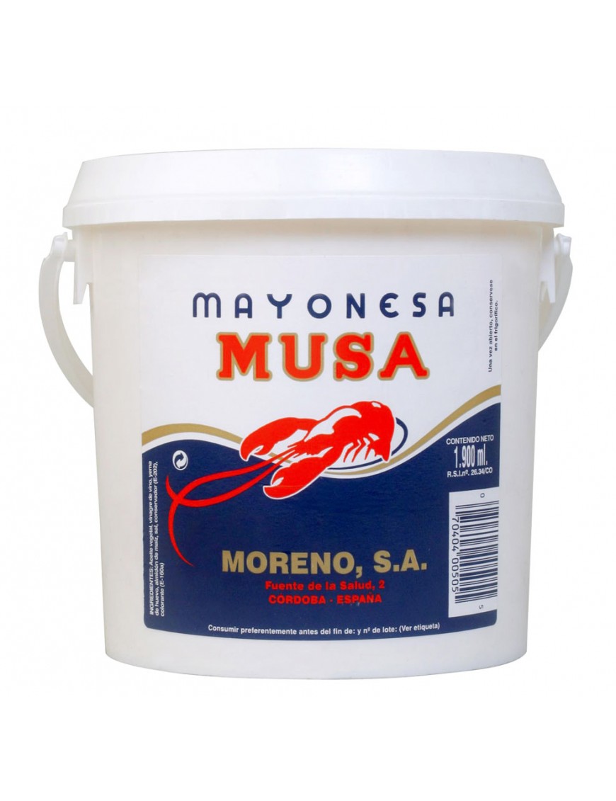 MAHONESA MUSA ESP. HOSTELERIA CUBO 3,600 KG