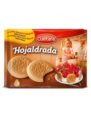 GALLETA CUETARA HOJALDRADA PAQ/600 GR