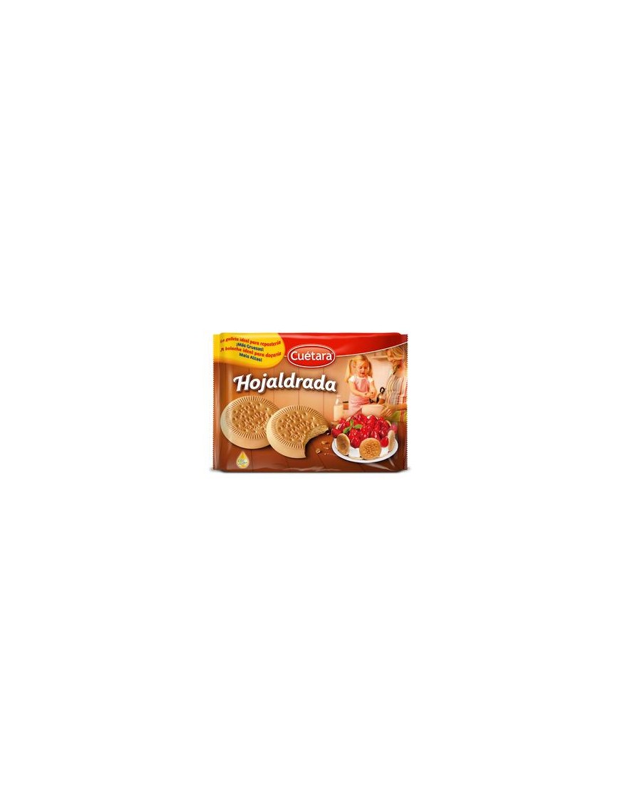 GALLETA CUETARA HOJALDRADA PAQ/600 GR