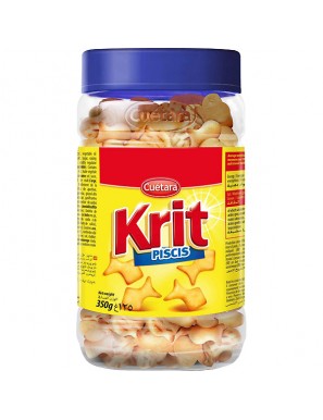 GALLETA CUETARA SALADAS KRIT PISCIS B/350 GR