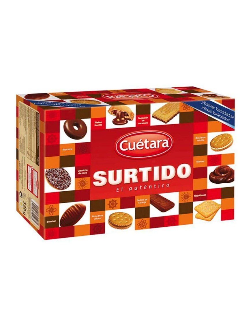 GALLETA CUETARA SURTIDO CAJA 420 GR