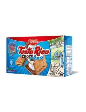 GALLETA CUETARA TOSTARICA CHOCO GUAY P/168 GR