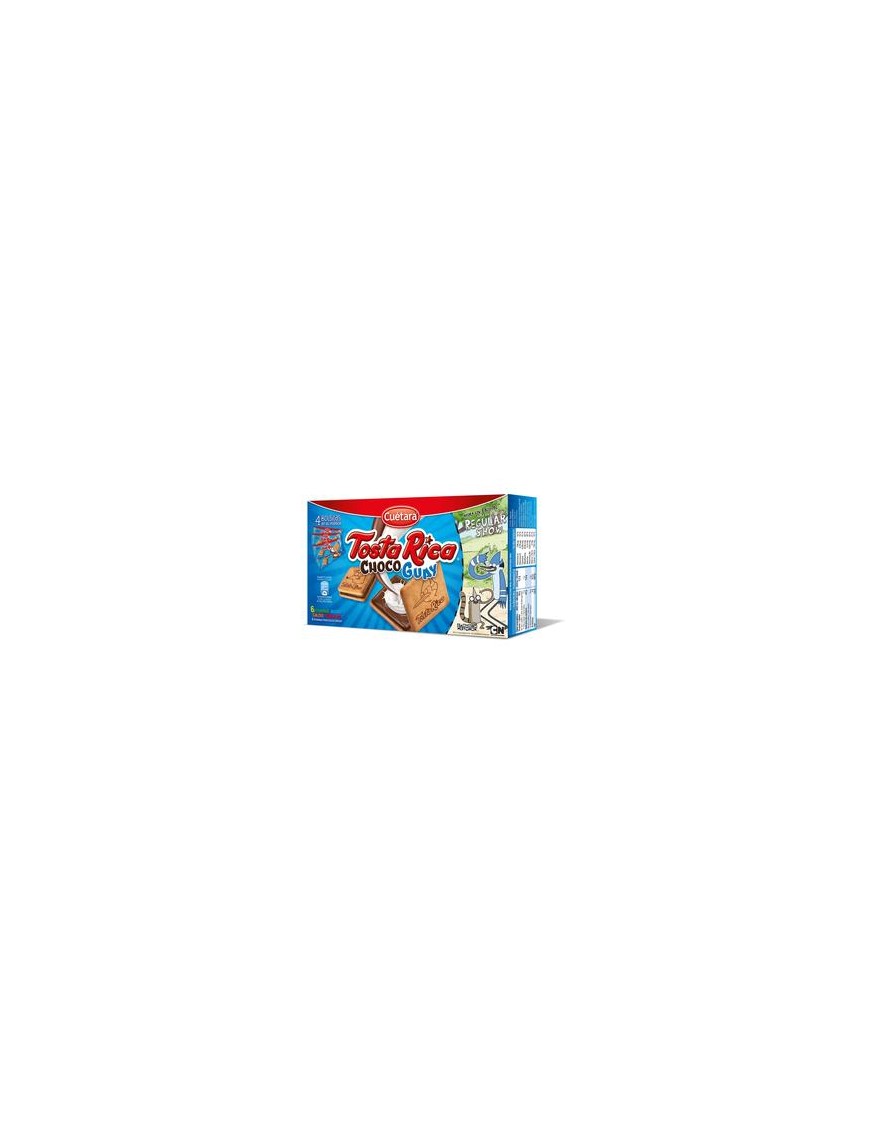 GALLETA CUETARA TOSTARICA CHOCO GUAY P/168 GR