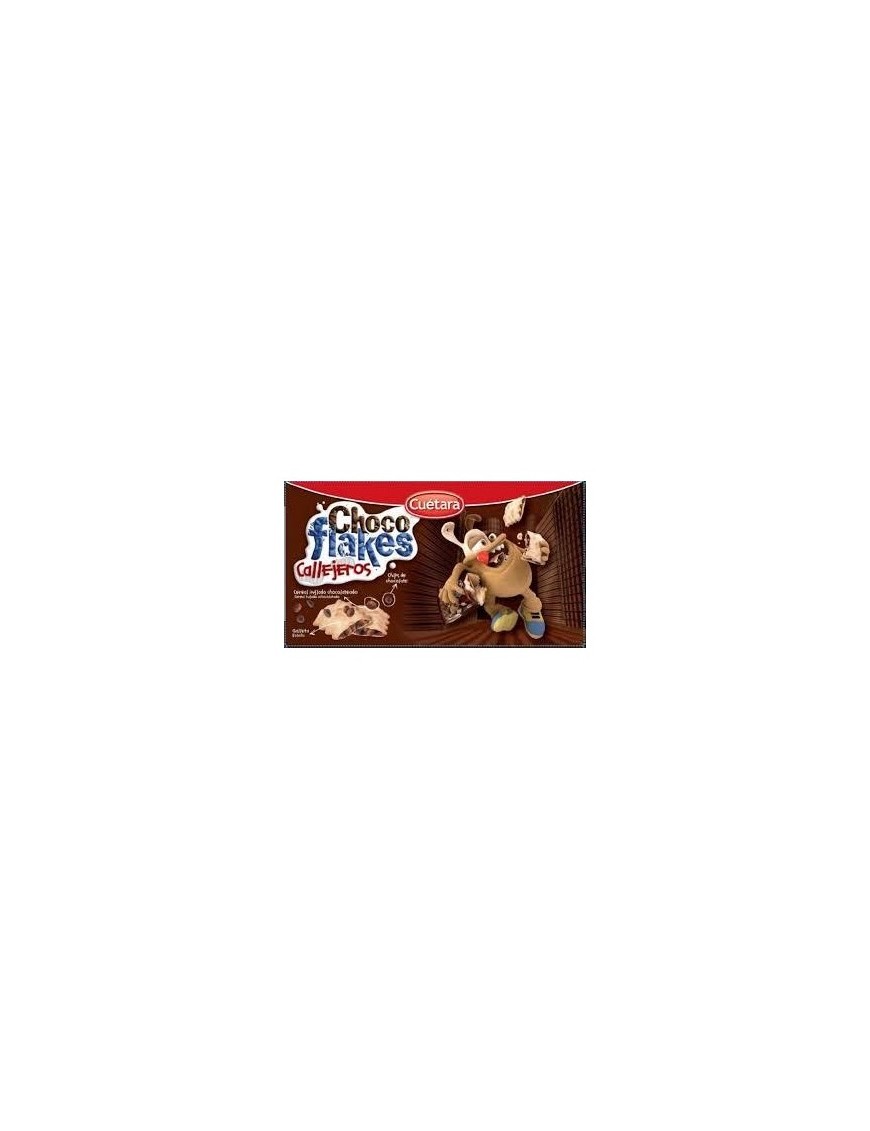 CEREALES CUETARA CHOCO-FLAQ-CALLEJERO 5X50.GR.