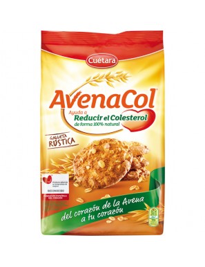 GALLETA CUETARA AVENACOL RUSTICA 0% AZUCAR B/250GR