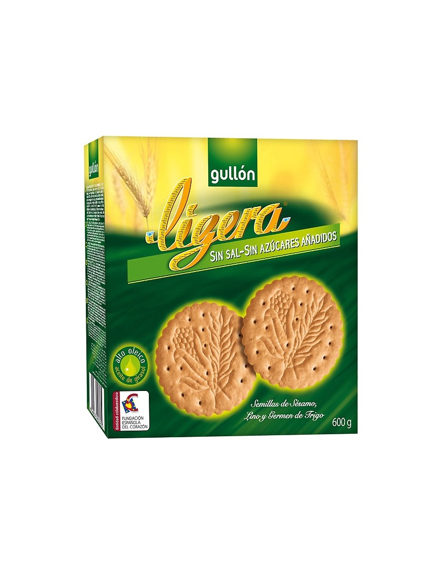 GALLETAS  GULLON PORCION MªLIGERA P/4 UD C/180 UD