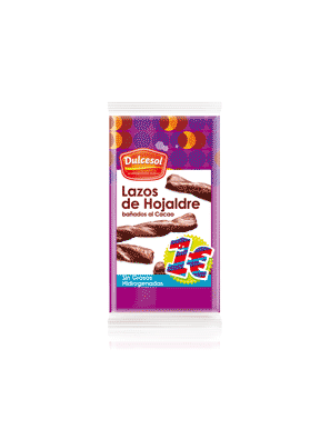 DULCESOL CODAN LAZOS MOUSSE CACAO-HOJALDRE P/148GR