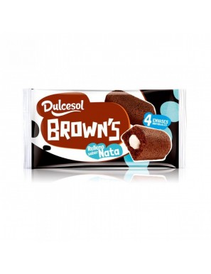 DULCESOL BROWNIE CHOCO B/125.GR 1€