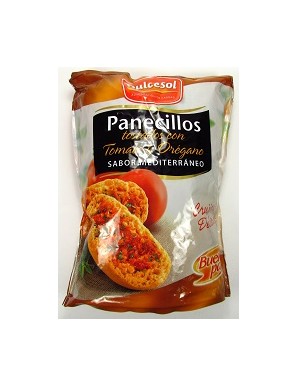 PAN DULCESOL PANECILLOS TOMATE Y OREGANO B/160 GR