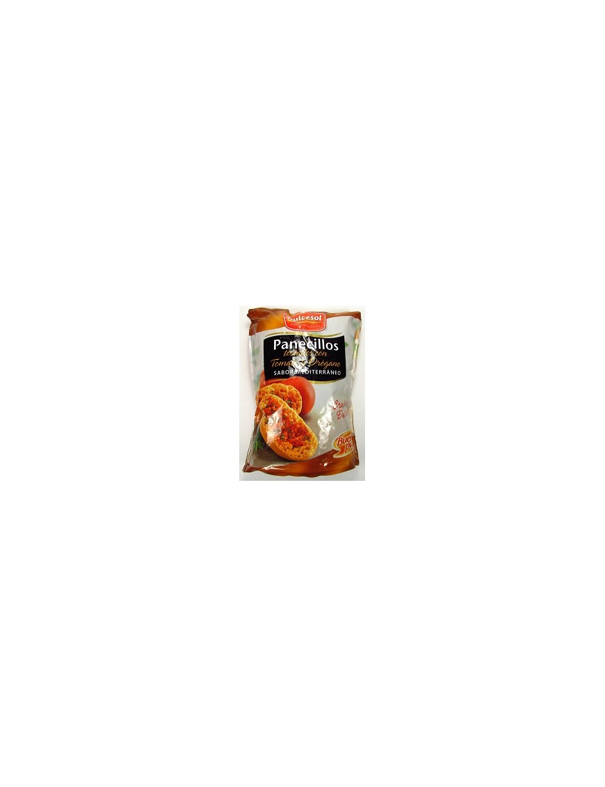 PAN DULCESOL PANECILLOS TOMATE Y OREGANO B/160 GR