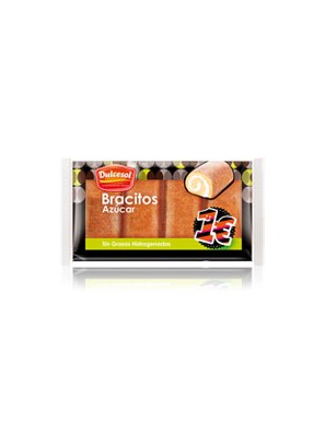 DULCESOL BRACITOS DE AZUCAR 4 UDS P/120GR 1€